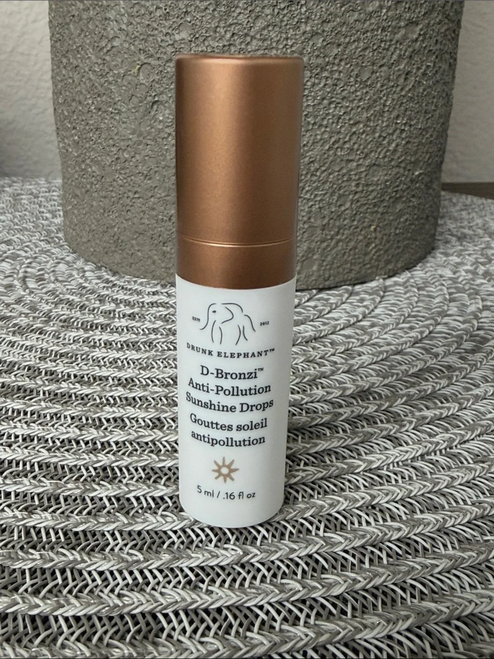❤️$10 NWT Drunk Elephant D-Bronzi Anti-Pollution Sunshine Drops 5ml